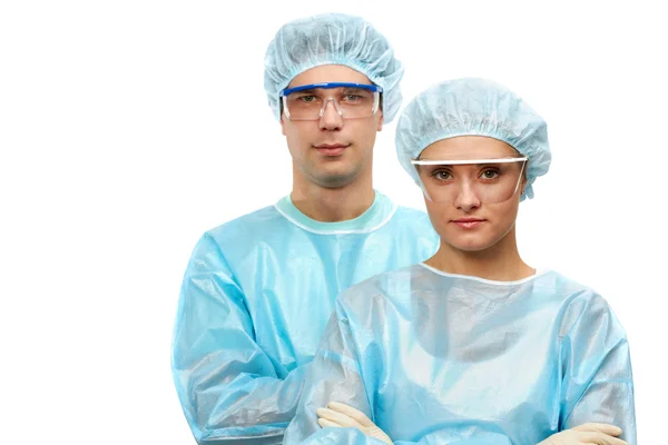 Δύο χειρουργοί — Φωτογραφία Αρχείου