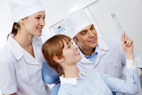 In dental clinic — Stock Photo, Image