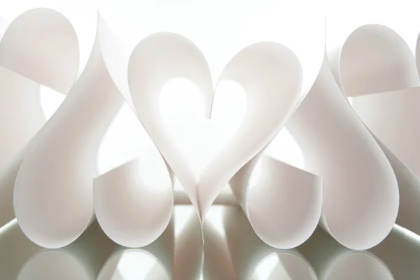 Paper hearts — Stock Photo, Image