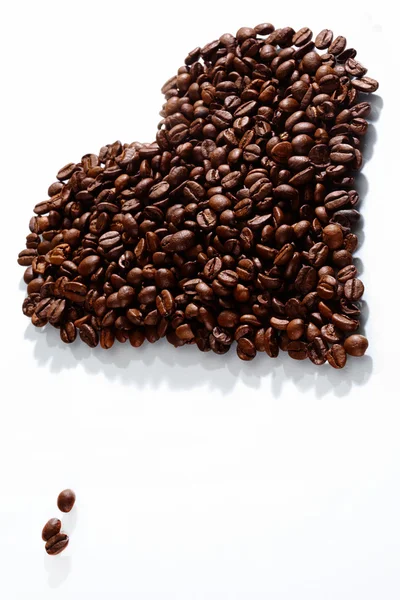 Kahve Kalbi — Stok fotoğraf