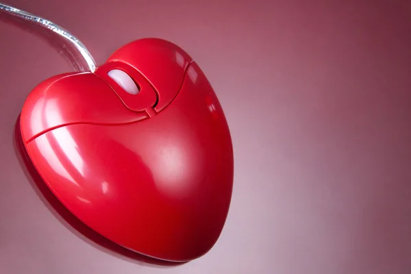 Мышь-сердце — стоковое фото