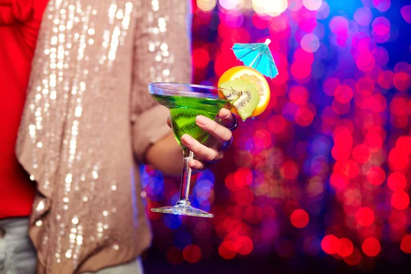 Kiwi cocktail — Stock Photo, Image