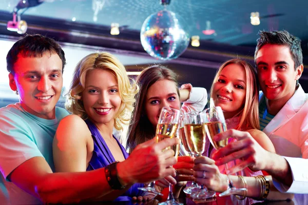 stock image Toasting friends