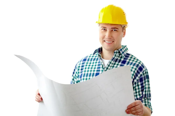 Positive worker — Stock Photo, Image