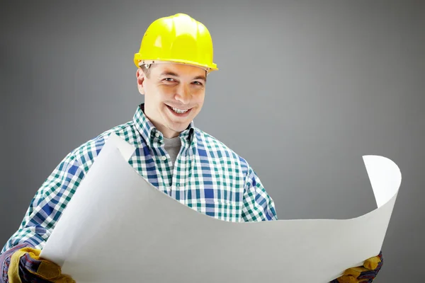 Positive worker — Stock Photo, Image