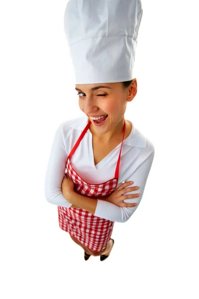 Winking chef — Stock Photo, Image