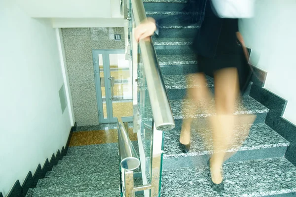 Down the staircase — Stockfoto