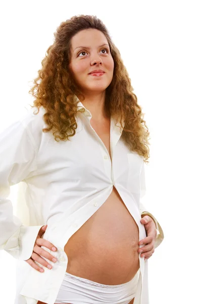 임신 여성 — 스톡 사진