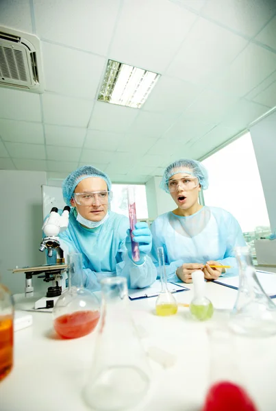 Chemical experience — Stock Photo, Image