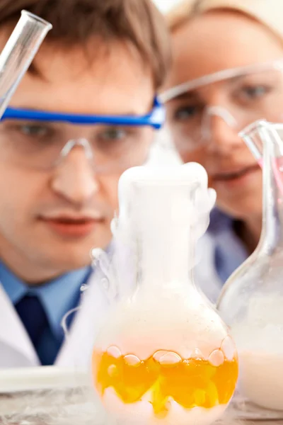 Chemical reaction — Stock Photo, Image