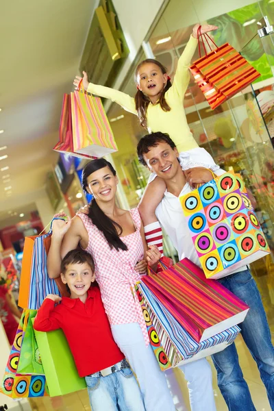 Shopping day Royalty Free Stock Images