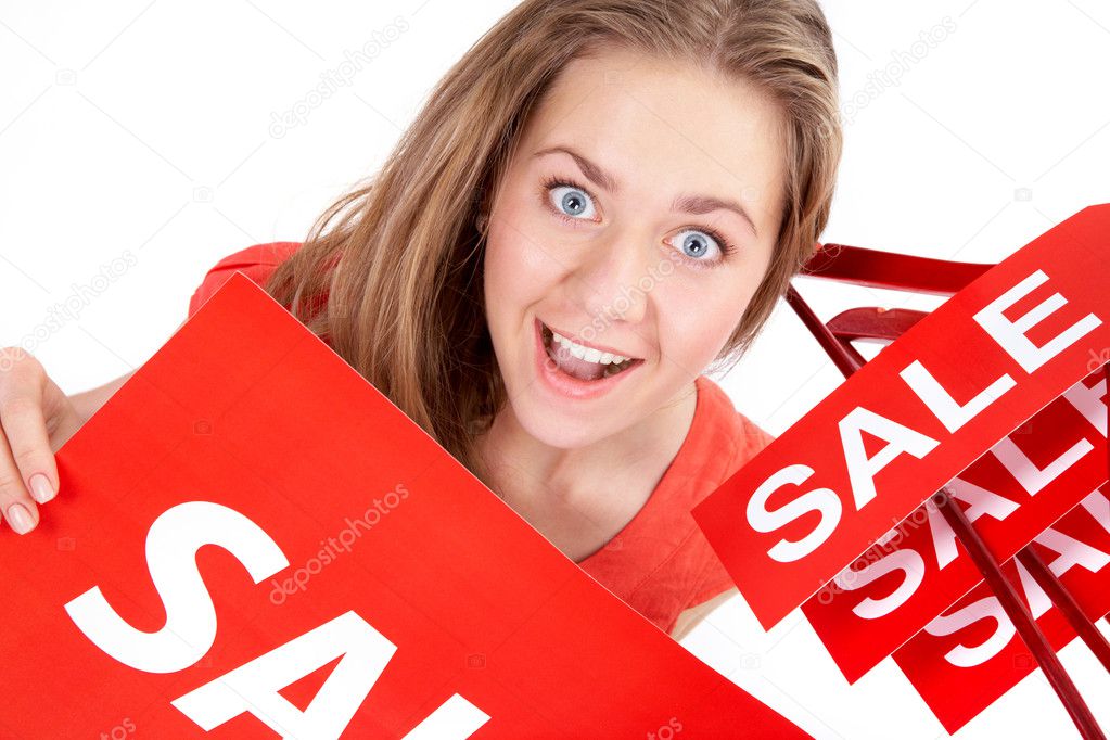 Woman on sale