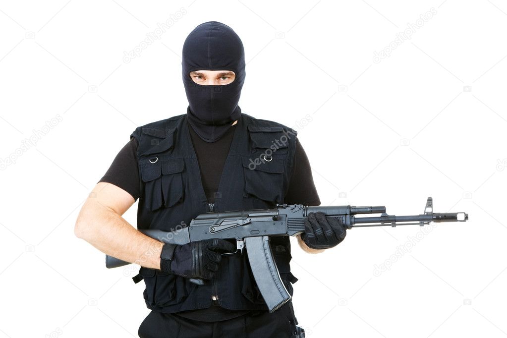 Armed criminal