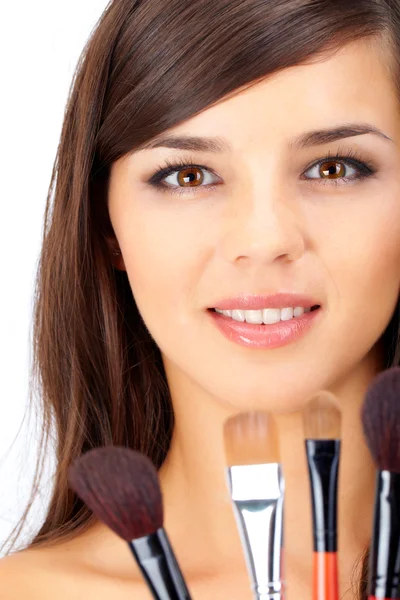 Professionelles Make-up — Stockfoto