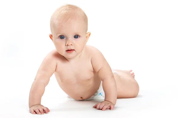 匍匐性の赤ちゃん — ストック写真