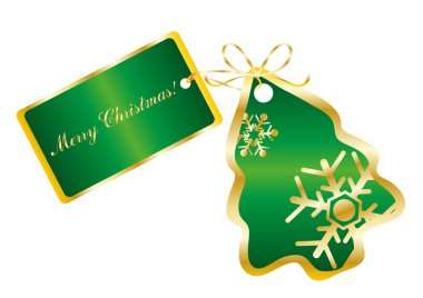 Merry Christmas card clipart