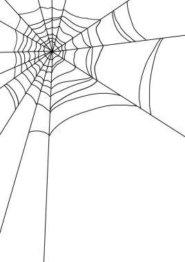 Spiders web clipart