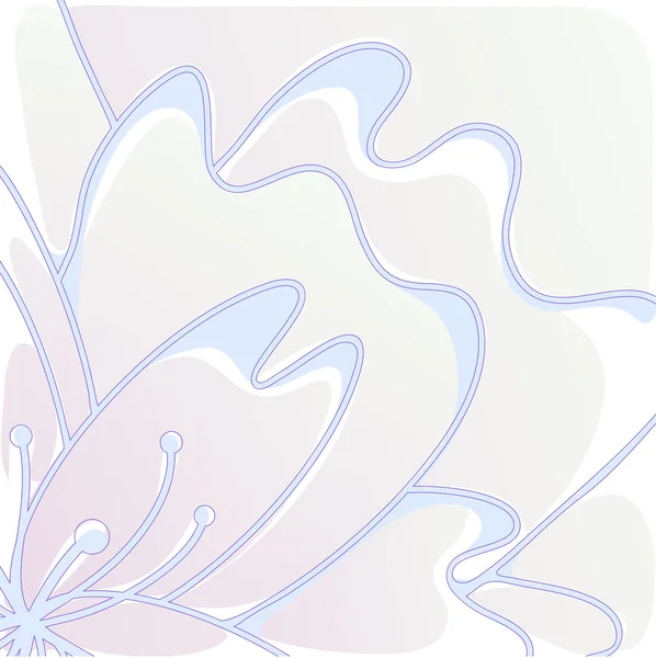 Στυλιζαρισμένη λουλούδι — Διανυσματικό Αρχείο