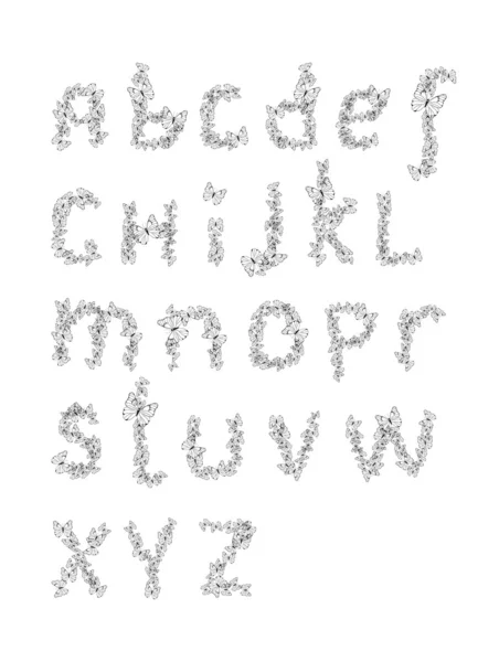 Alfabeto — Archivo Imágenes Vectoriales