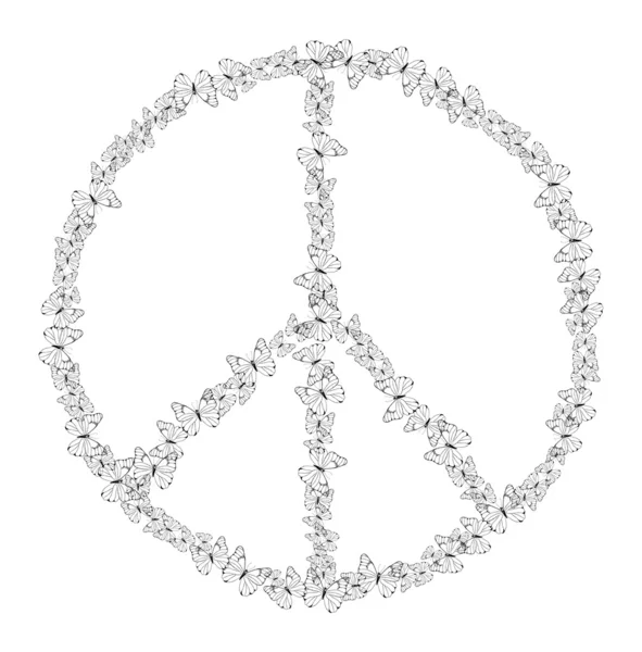 Znamení míru — Stockový vektor