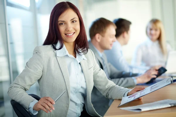 Lady in business — Stock Photo, Image