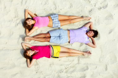 Leisure on beach