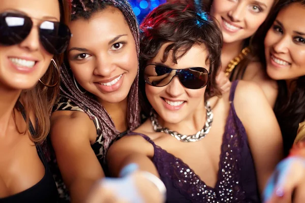 Cool clubbers — Stockfoto