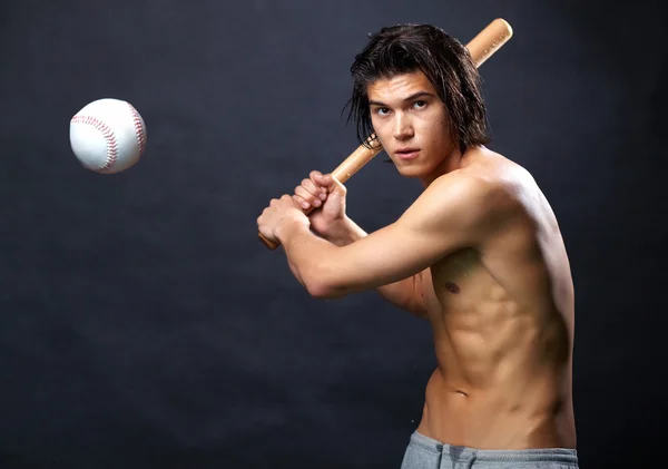 Jugar béisbol —  Fotos de Stock
