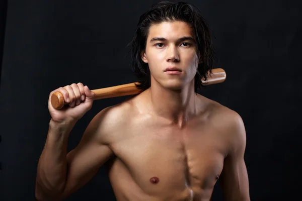 男性 baseballer — 图库照片