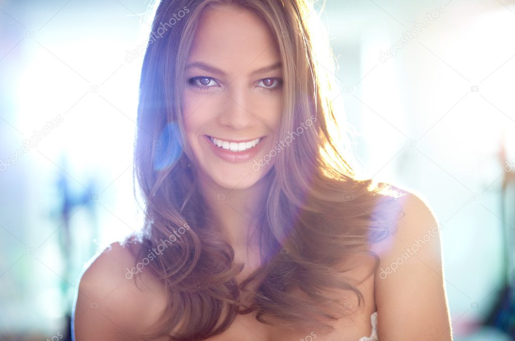 Smiling female