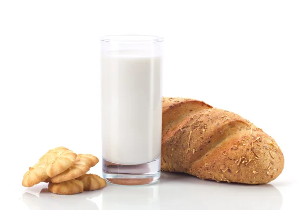 乳白色の朝食 — ストック写真
