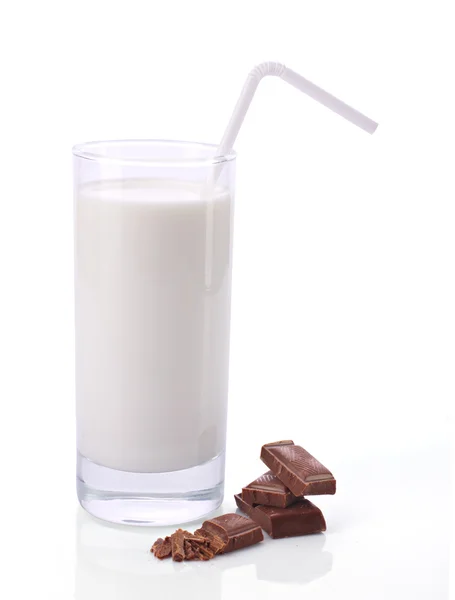Mleka i czekolady — Zdjęcie stockowe