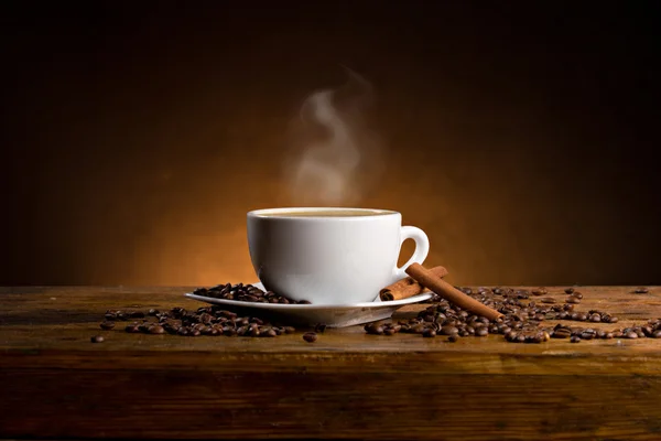Sıcak espresso — Stok fotoğraf