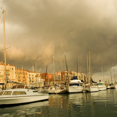 Fırtına sonrası güzel liman