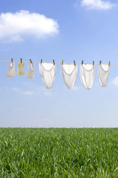 stock image Clothes drying