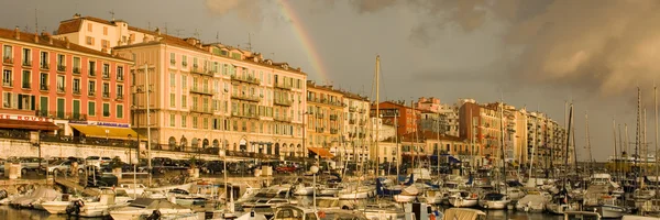 Puerto de Niza después de la tormenta — Foto de Stock