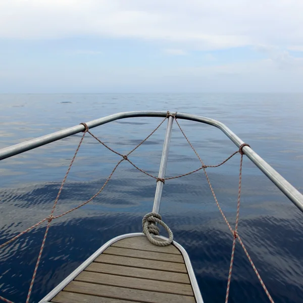 Horizon over the deck — Stock Photo, Image