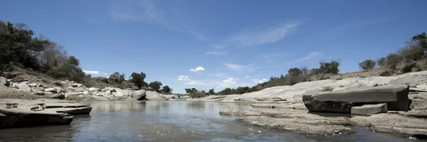 Rivière à Masai mara Kenya — Photo
