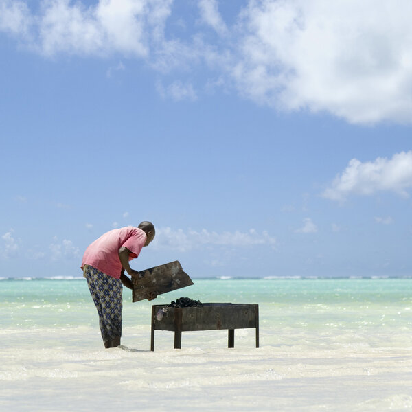 Barbecue on the water