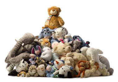 Stack of teddy clipart