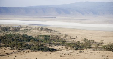 görünümü görünüm ngorongoro krateri, Tanzanya