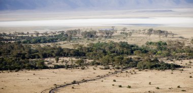görünümü görünüm ngorongoro krateri, Tanzanya