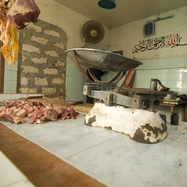 Butcher shop in Kenya — Stock Photo, Image