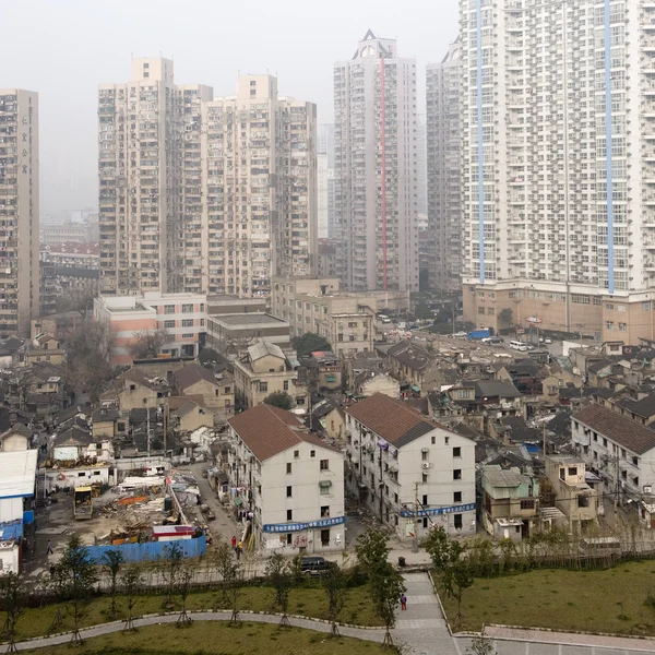 Старе місто Шанхай — стокове фото