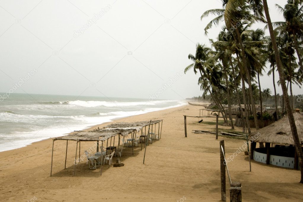A beach in Benin
