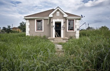 Kasırga sonra evi imha katrina, new orleans, louisiana