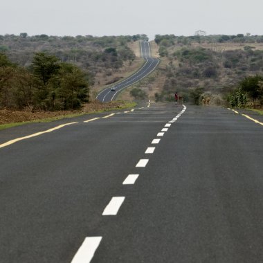 Boş yol, Tanzanya, Afrika