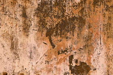 Close up of rusted metal tank clipart