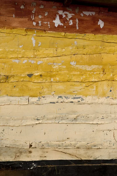 Close-Up bir boyalı ahşap duvar Tanzanya, Afrika — Stok fotoğraf