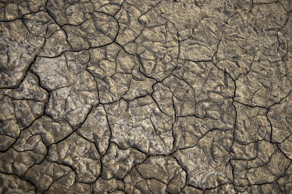 塩の湖の乾いた地面のテクスチャ — ストック写真